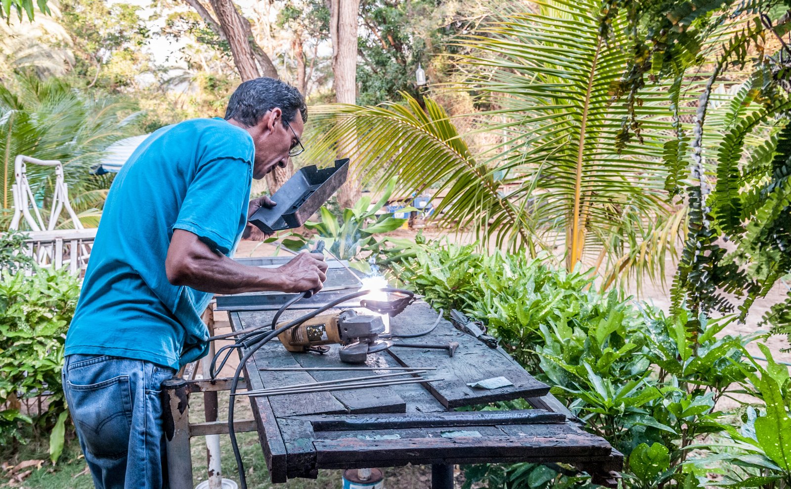 Welding fabrication process
