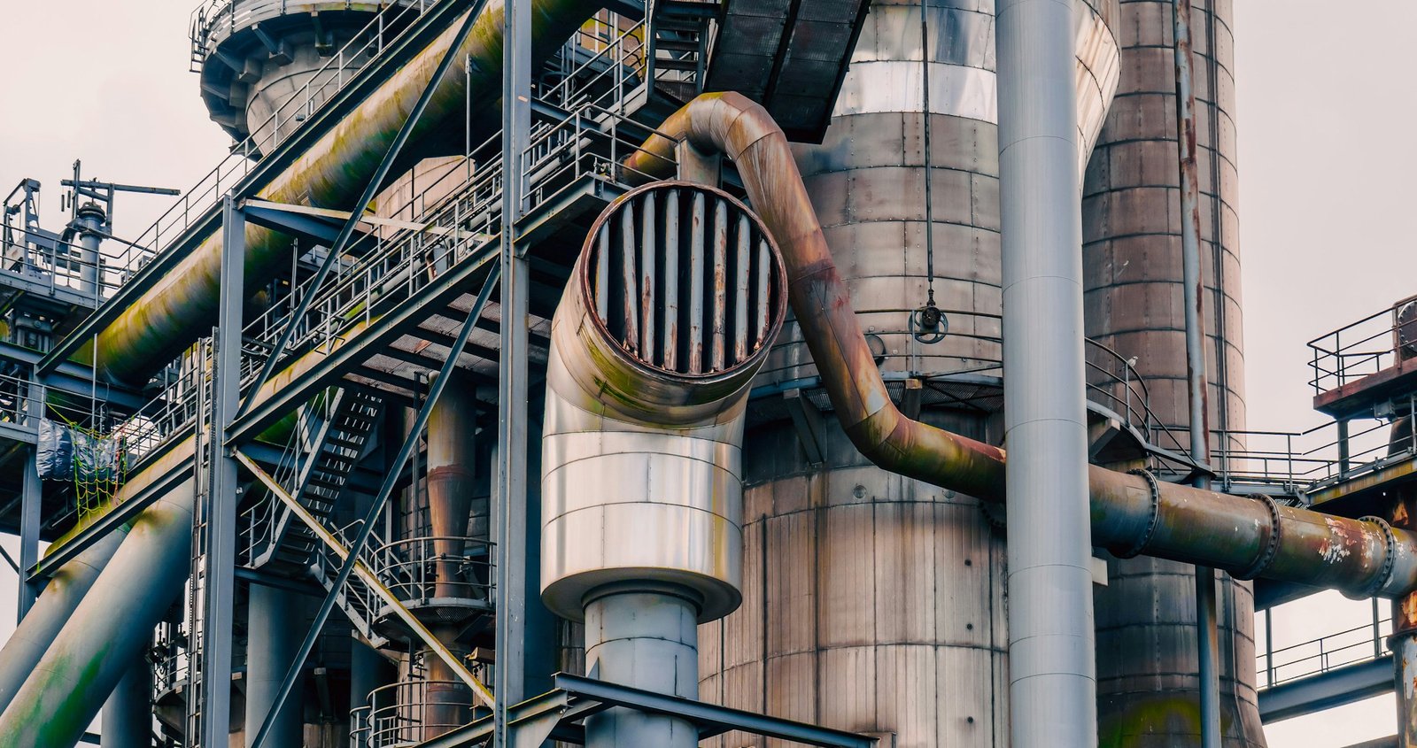 Industrial steel structures